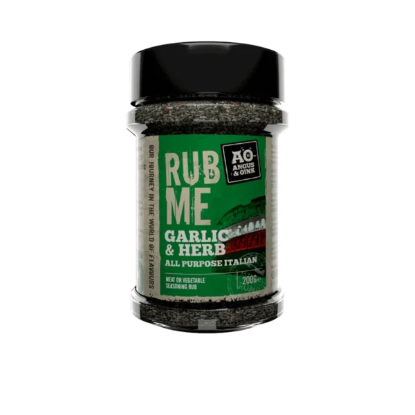 Angus & Oink Rub Me Garlic & Herb AP Italian 200 g