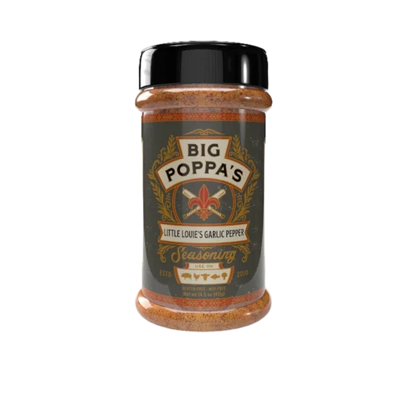 Big Poppa Smokers Little Louie's Garlic Pepper 411 g