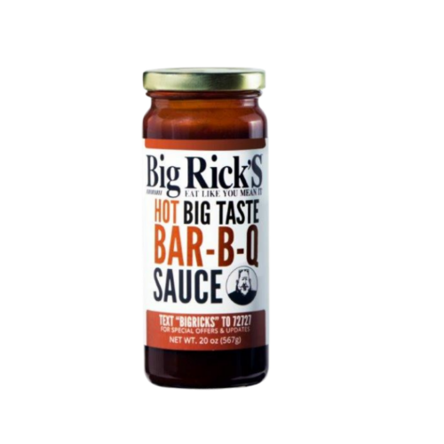 Big Rick´s Hot Bar-B-Q sauce 567 g