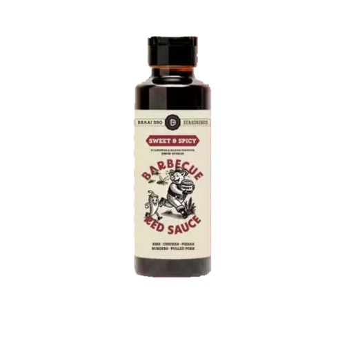 Braai BBQ Sweet & Spicy BBQ Red Sauce 500 ml