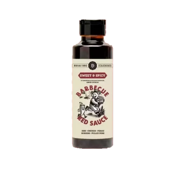 Braai BBQ Sweet & Spicy BBQ Red Sauce 500 ml