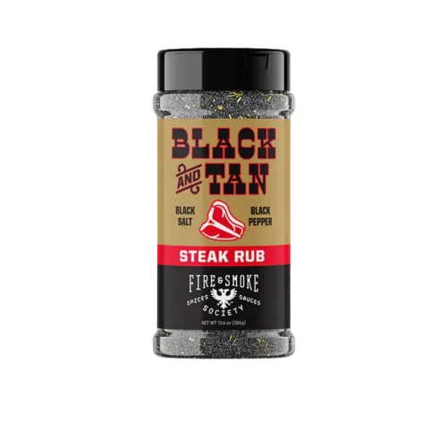 Fire & Smoke Society Black and Tan Steak rub 386 g