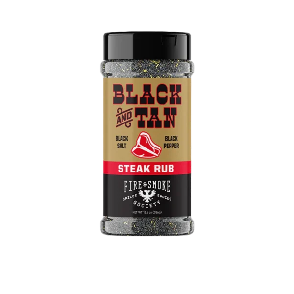 Fire-Smoke-Society-Black-Tan-BBQ-Assad.webp Fire & Smoke Society Black and Tan Steak rub 386 g
