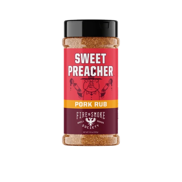 Fire-Smoke-Society-Sweet-Preacher-Pork-rub-BBQ-Assad.webp Fire & Smoke Society Sweet Preacher BBQ rub 337 g