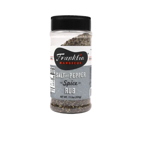 Franklin-BBQ-Salt-and-Pepper-Rub-BBQ-Assad.webp Franklin BBQ Salt and Pepper Spice Rub 326 g