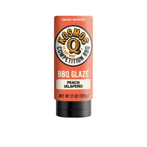 Kosmos Q Peach Jalapeno BBQ Glaze 595 g.