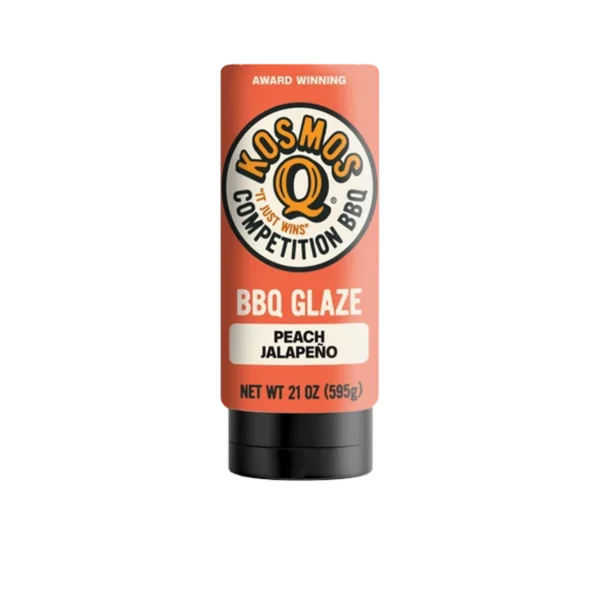 Kosmos Q Peach Jalapeno BBQ Glaze 595 g.