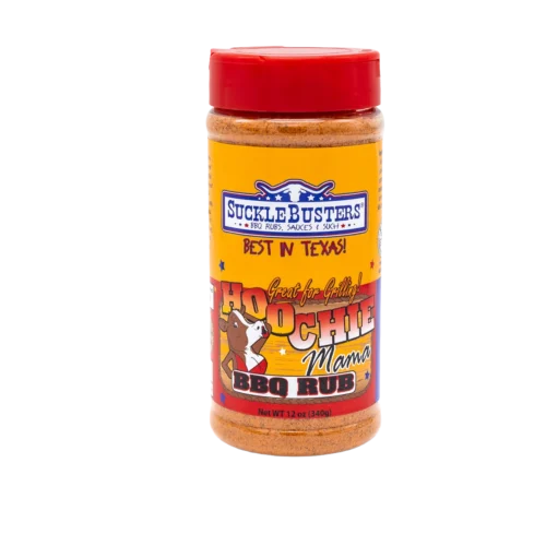 SuckleBusters-Hoochie-Mama-BBQ-Rub-BBQ-Assad.webp SuckleBusters Hoochie Mama BBQ Rub 340 g.